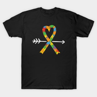 Autism Awareness - Ribbon T-Shirt